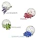 Natural Bath Bombs Gift Pack, Essential Oil Handmade Spa Bomb Fizzies- 4 Different Flowers Fragrance (Set of 4)