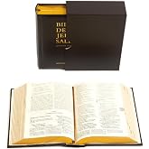 Biblia de Jerusal&eacute;n. Edici&oacute;n de bolsillo. Modelo 2. Tapa dura, cantos dorados, caja y cinta de lectura.