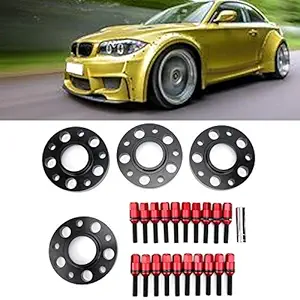 Staggered Wheel Spacers Kit, Hub Centric Wheel Spacers 20pcs Extended Lug Bolts Durable for Car for Automobile Accessory