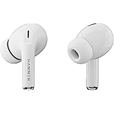 HAMMER Aeromax ANC (32dB) TWS, BTv5.4, Low Latency, in-Ear Bluetooth Earbuds with Clear ENC Calling, Quad Mics, Type-C,Touch Controls, Deep Bass, 30 H