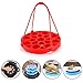 Produktbild Silikon Eierkocher Rack Instant Pot Zubehör Mit Griffen Schnellkochtopf Sling Silikon Backformen Griffe Sling Dampfkorb Perfekte Hart/Weich Gekochte Eier Kochen