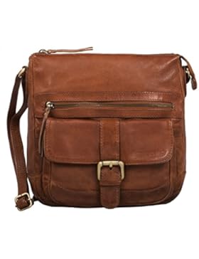 STILORD 'Louise' Vintage Umhängetasche Damen Leder klein Messenger Bag Tablet-Tasche für 9.7 Zoll iPad Schultertasche...