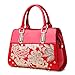 Produktbild 2018 Neue Lackleder Mittleren Alters Damen Tasche Mode Lässig Bankett Reisen Damen Handtasche Schulter Große Kapazität Tasche Geschlungen,Red-OneSize