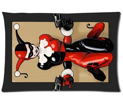 Lepilo Harley Quinn Pillowcases Custom 20"x30" Two Sides Cool Comfortable Pillow Case