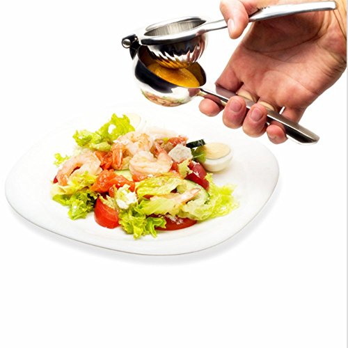 Lovetree manuell leicht Griff Typ Hand Press Zitronenpresse Edelstahl orange Citrus limette Saftpresse - 6