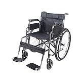 Xiaolong All AID Footrest Self Propelled Folding Lightweight Transit Comfort Wheelchair (Grey)
