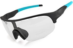 SAWUTPV Gafas de Ciclismo Fotocromáticas Resistentes al Viento con Protección UV400 Polarizadas para Hombres y Mujeres