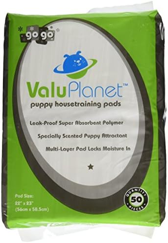 GOGO ValuPlanet 50-Pack Dog Training Pads