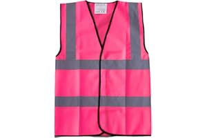 BROOK HI VIS UK Pink Hi Vis Hi Viz Safety Vests Waistcoats, Work Wear & Events, Bulk Discounts, Brook Hi Vis.