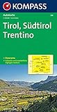 Carta stradale e panoramica n. 358. Tirolo, Alto Adige, Trentino-Tirol, Südtirol, Trentino 1:50.000. Ediz. bilingue