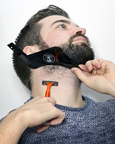 „The Beard Cape Company“ bietet einen Schablonenkamm für schicke Rasuren und ein außergewöhnliches Styling - 5
