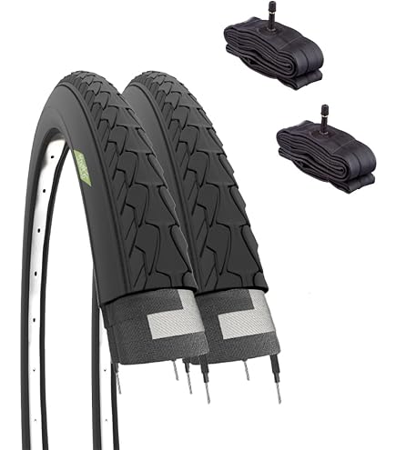 Kit 2 Pneus Kenda 700 X 35 28 5/8 3/8 + 2 Chambres À Air Vélo Citybike