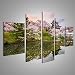 Produktbild islandburner Bild Bilder auf Leinwand Nara, Japan Bei Koriyama-Schloss im Frühjahr Wandbild, Poster, Leinwandbild IFA-MFP