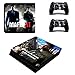 Produktbild Playstation 4 Slim + 2 Controller Aufkleber Schutzfolien Set - Mafia III (3) /PS4 S