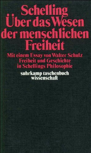 Book's Cover of Philosophische Untersuchungen über das Wesen der menschlichen Freiheit und die damit zusammenhängenden Gegenstände
