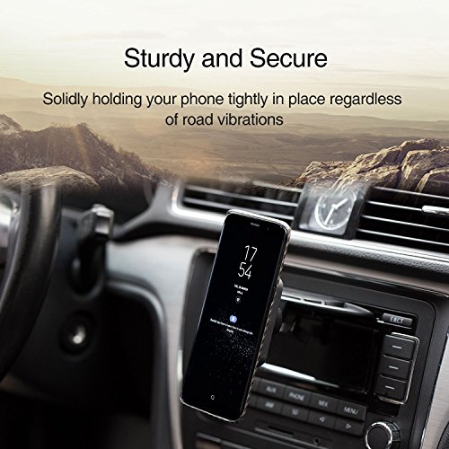 PITAKA magnetico Supporto per slot per CD [CD Slot Magmount] - Premium Luxury 360 gradi di rotazione CD Slot Supporto da Auto per Cellulare Supporto per Smartphone