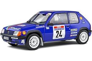 solido 1:18 Peugeot 205 Rallye pts Tour de Corse 1990