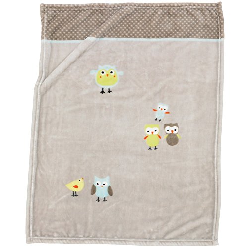 Preisvergleich Produktbild Alvi 931844166 Microfaser Decke"Birds"