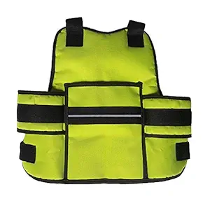 MOMS GADGETS 2 Wheeler Scooter Motor Cycle Child Safety Belt with Light Reflector Carrier for Kids (Colour May Very)