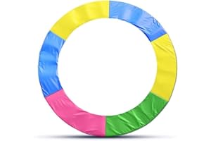 ULTRAPOWER SPORTS Coussin de Protection pour Trampoline extérieur Tapis de sécurité résistant aux intempéries Compatible avec Trampolines Ronds de 244 305 366 397 427 cm Installation Facile