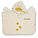 Produktbild Sterntaler Bade Poncho bestickt mit Namen für Baby & Kinder, Ente Edda, Mädchen & Jungen, Badetuch, Badeponcho, Kapuzenbadetuch, Handtuch mit Ärmeln und Kapuze, 100% Baumwolle, Gelb/Beige
