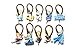 10 pcs Frozen # 2 Soft Zipper Pull Charms for Backpack Bag Pendant Jacket