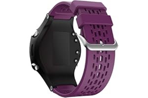 KINOEHOO Ersatzarmband kompatibel mit Garmin Approach S4/S2/Vivoactive Edelstahl Armband Weiche Silikon Uhrenarmbänder.