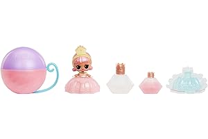 L.O.L. Surprise! Princess Tots - Include 1 Bambola, Confezione Cieca, 2 Colori per Creare un Abito da Principessa, Colleziona Tutte le 8 Bambole