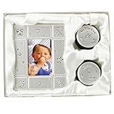 BABY PHOTO FRAME & MY FIRST CURL TOOTH BOX GIFT SET BIRTH SHOWER CHRISTENING NEW