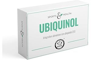 CDF SPORTS & HEALTH SOLUTIONS Capsule Ubiquinolo - Coenzima Q10 con 100 mg di Ubiquinolo Kaneka per Capsula - 60 Capsule – Integratore Q10 ad Alto Dosaggio, Massima Biodisponibilità come Provvista di 2 Mesi