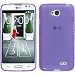 Produktbild PhoneNatic Case für LG L70 Hülle Silikon lila X-Style + 2 Schutzfolien
