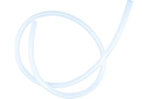 iMeistek Silikonschlauch,Länge 1,5 Meter,15mm ID x 19mm OD Flexibler Transparenter Lebensmittelechter Schlauch Wasserschlauch