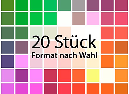 Wandora G074 Wandtattoo Fliesenaufkleber Fliesendekor 20 Stück schwarz (BxH) 15 x 22,5 cm - 2