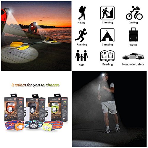 Lixada Mini Taschenlampe Scheinwerfer IR-Sensor Wasserdicht - 6