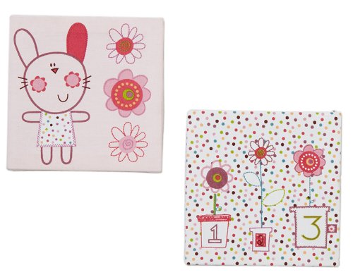 Lollipop Lane Upsy Daisy Canvas Print Set