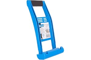 BSD Ergonomiskt handtag för hantering av gipsskivor och OSB-skivor - kapacitet 100 kg, halkfri, tillverkad av slitstark ABS-plast
