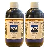 2 x Colloidal Gold 25ppm 250ml (Includes 1st Class P&P) [2 For 1 Deal]
