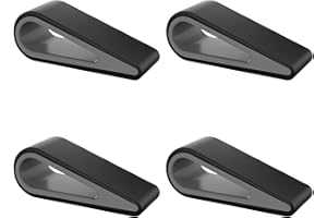 MoKo Universal Laptop/Computer Keyboard Stands,[4 Pack]Anti-Slip Silicone Tilting Wedge Riser Stable Kickstand,Ultra Compact Ventilated Tablet Stand Portable Elevation Feet for Notebook Keyboard-Black