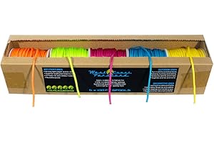 West Coast Paracord Lot de 250 kg de paracorde de type III - Bobines de 30 m de 5 couleurs