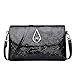 Produktbild VJGOAL Damen Schultertasche, Frauen Mode Abendpaket Blumenmuster Leder Umhängetasche Messenger Tasche Umhängetasche