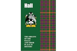 LangSyne Products Scottish Clan Crest Tartan Information History Fact Book - Hall