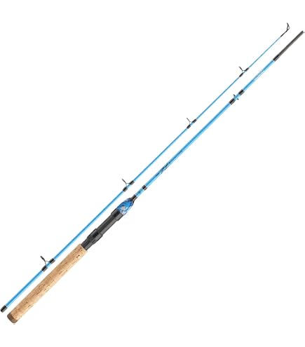 Berkley Cherrywood Canne Spinning – Carbone Léger, Poignée Liège, Action Rapide – Pour Carnassiers Eau Douce Et Mer