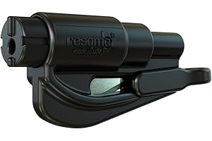 Resqme GBO-RQM-BLACK Car Escape Tool, Black, 1 Resqme
