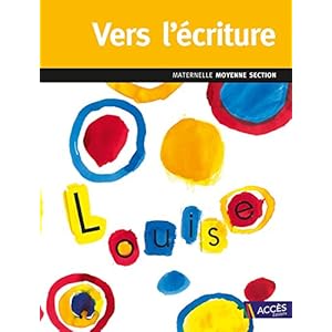 Vers l'Écriture - Moyenne Section Livre en Ligne - Telecharger Ebook