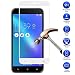 Produktbild MaxKu Asus Zenfone 3 Max ZC553KL Schutzfolie, Full-Cover HD Displayschutzfolie 3D Vollbild Panzerglasfolie 9H Tempered Glass Hartglas, Glasfolie Handy Schutzglas Schutzfolie für Asus Zenfone 3 Max ZC553KL, Weiß