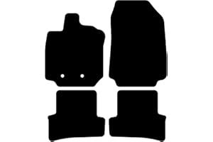 Kovvar Alfombrillas adecuadas para Renault Clio 2005-2012 Versión: 3 | 3/5 Puertas/Sport Tourer | Calidad: Basic