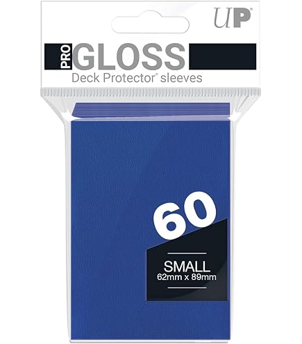 Ultra Pro 82962 Small Sleeves – 60 Kartenhüllen Klar, Optimaler Schutz Für Sammelkarten