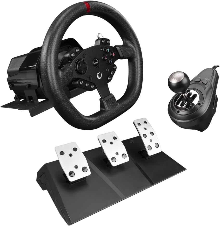 Rampage Force V995 PC İçin El Vitesi Gaming Oyun Direksiyonu Yüksek Hassasiyet Özellikli