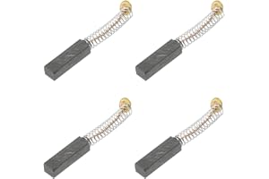 KEQAR 4 pièces balais de Carbone pour Moteur électrique, Charbon Moteur électrique, pour Outil électrique (5 * 6 * 20 mm)