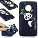 Produktbild Fanryn Moto G5 Hülle,Schutzhülle / Cover / Case Bunte Muster Weich TPU Handy Hülle Etui Cover Protective Shell Soft Schutzhülle Telefon Kasten für Moto G5 – Panda und Bambus